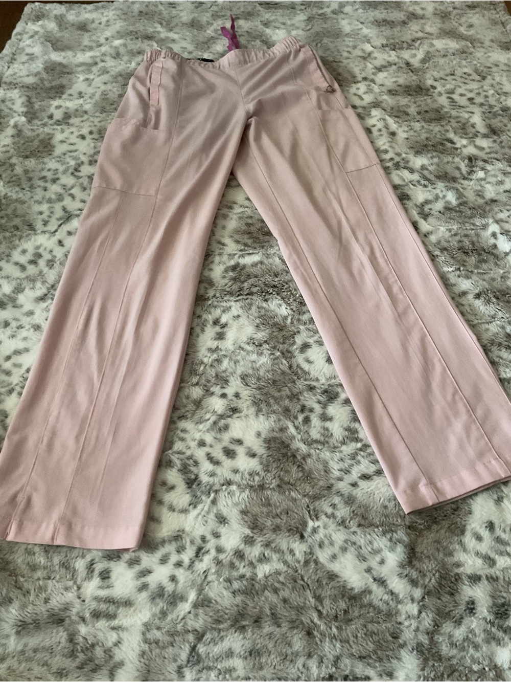 Vera Bradley scrub pants Light Pink size M - Picture 1 of 10